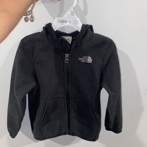 Black toddler NorthFace sweater